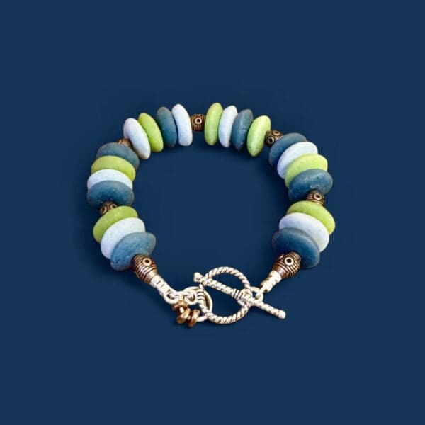 Ashanti Passion Blue Multi-colored Bracelet