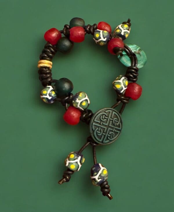 Gecko Green Krobo Revolution Bracelet