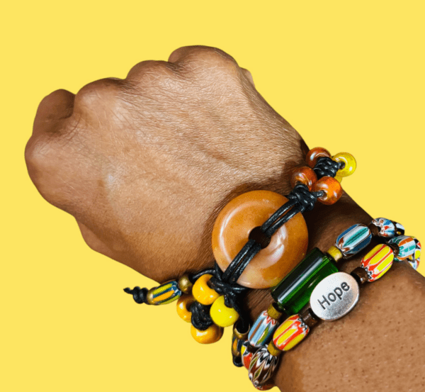 Citrus Ceramic Bead Bracelets - Image 2